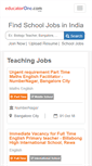 Mobile Screenshot of educatorone.com